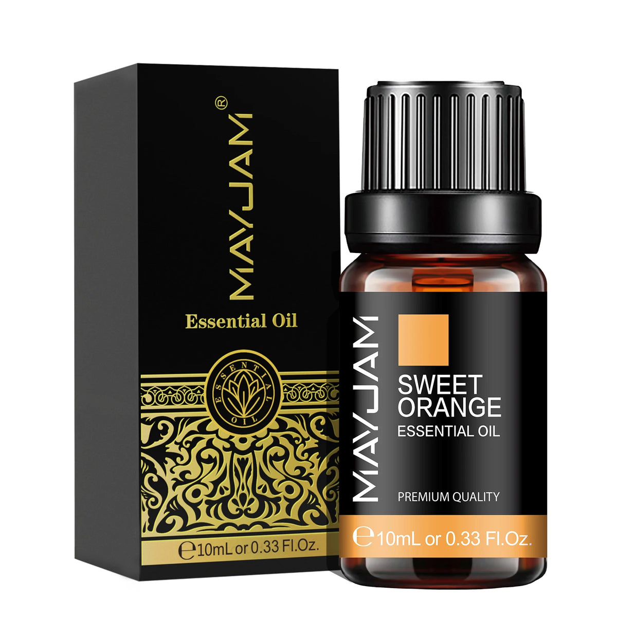 Olejek Eteryczny MAYJAM 10ML — Zapachowy Olejek do Aromaterapii (Lawenda, Jaśmin, Eukaliptus, Wanilia, Drzewo Sandałowe, Bergamotka, Rozmaryn, Cytronela, Cynamon)